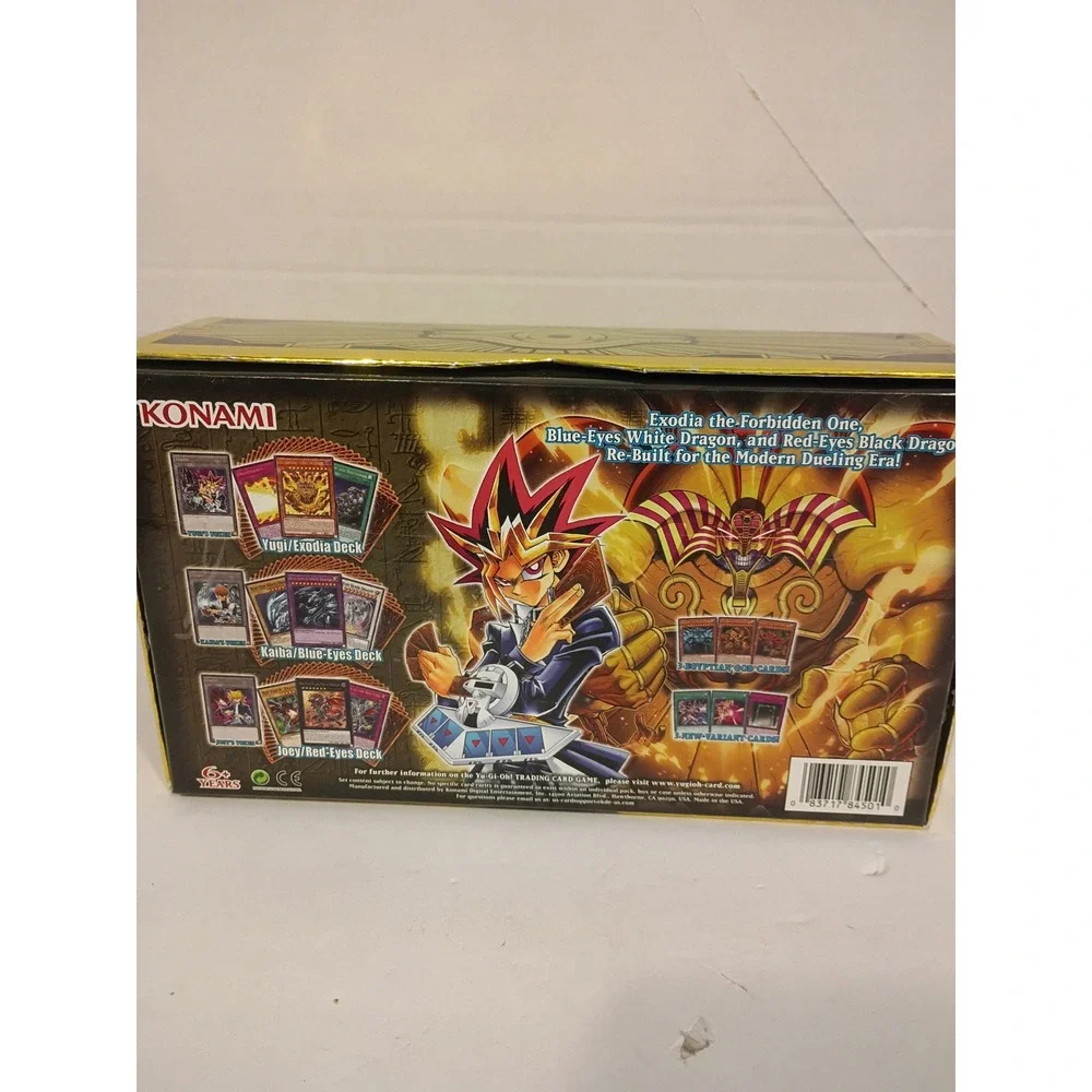 Yu-Gi-Oh Legendary Decks II Yugi Kaiba Joey Collector Box Set Konami cards only
